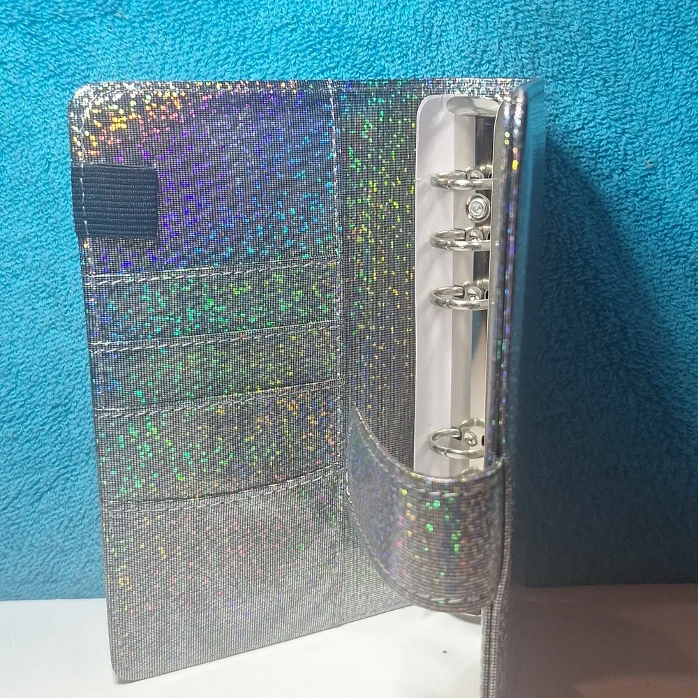 A6 Personal Notebook Binder - Binder 6 Ring, A6 Planner, Silver Rings